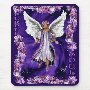 Lila Soul-Maus-Pad Mousepad