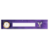 Lila Soul Namensplakette (Vorderseite)