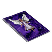 Lila Soul-Notebook Notizblock (Rechte Seite)