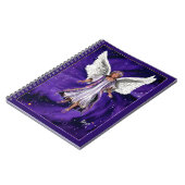 Lila Soul-Notebook Notizblock (Linke Seite)