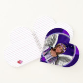 Lila Soul-Notebook Notizblock (Innenseite)