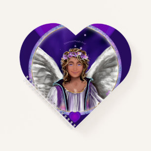 Lila Soul-Notebook Notizblock