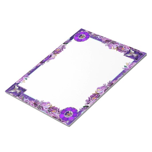 Lila Soul Notizblock (angewinkelt)