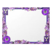 Lila Soul Notizblock (Vorderseite)