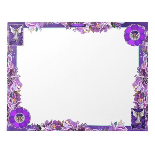 Lila Soul Notizblock (Vorderseite)