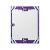 Lila Soul Notizblock (Rotiert)