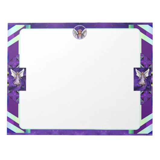 Lila Soul Notizblock (Vorderseite)