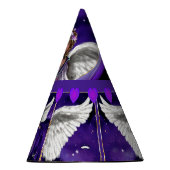 Lila Soul Partyhütchen (Rechts)