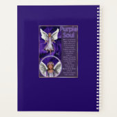 Lila Soul-Planer Planer (Rückseite)