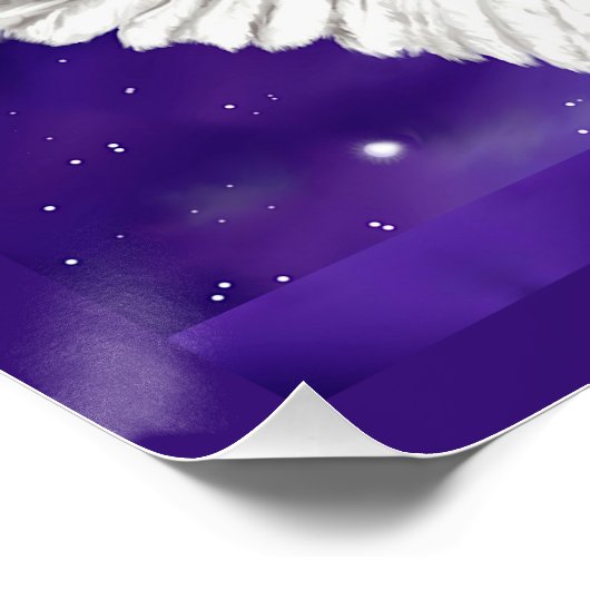 lila Soul Poster (Ecke)