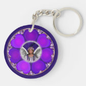 Lila Soul Schlüsselanhänger (Rückseite)