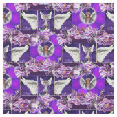 lila Soul Stoff (Nahaufnahme)