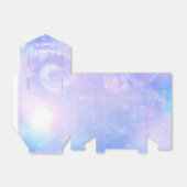 Lila Spacey Lights Geburtstagsparty Gefälligkeitsb Geschenkschachtel (Ungefaltet)