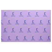 Lila Sparkle Gymnastik Bammgewebe Stoff (Fat Quarter (45,7 x 55,9 cm))