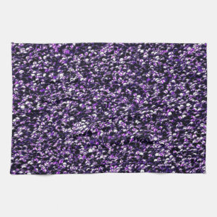 Lila Sparkle Küchentuch