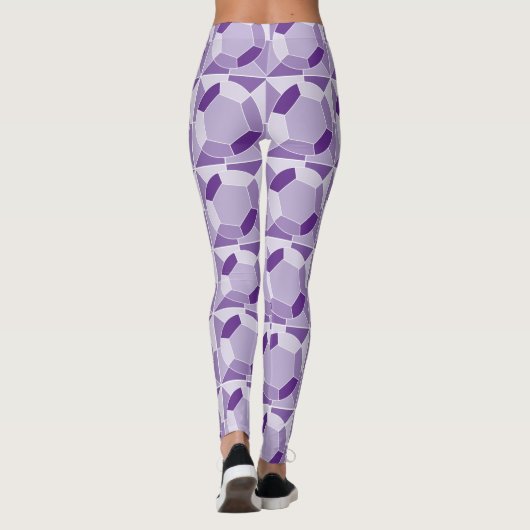 Lila Sparkle Leggings (Rückseite)