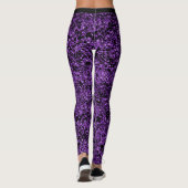 Lila Sparkle Leggings (Rückseite)
