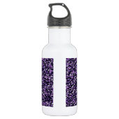 Lila Sparkle Trinkflasche (Rückseite)
