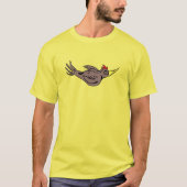 Lila Specker T-Shirt (Vorderseite)
