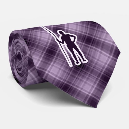 Lila SpeerThrow Krawatte (Gerollt)