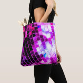 Lila Spiegelungs-Disco-Ball Tasche (Von Nahem)