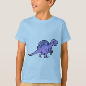 Lila Spinosaurus T-Shirt (Vorderseite)