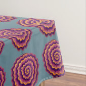 Lila Spiralen Tischdecke (Beispiel)