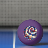 Lila Spiralgalaxie Tischtennisball (Netto)