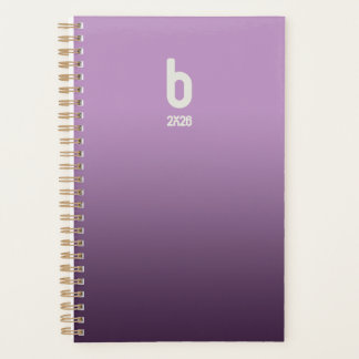 Lila Spiralplaner – 2026 Breath Planer