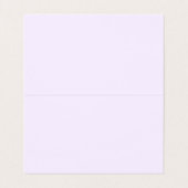 Lila spirituelle Tree Holistische Fraktal Kunst ge Visitenkarten (Innenseite Aufgefaltet)