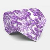 Lila Spitze-Entwurfs-T-Shirts, Tassen, Geschenke Krawatte (Gerollt)