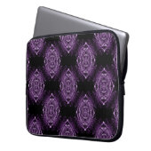 Lila Spitze... Laptopschutzhülle (Vorderseite Links)