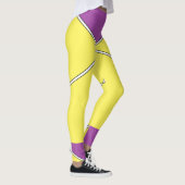 Lila Spitze Leggings (Rechts)