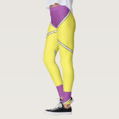 Lila Spitze Leggings (Links)