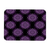 Lila Spitze Magnet (Horizontal)