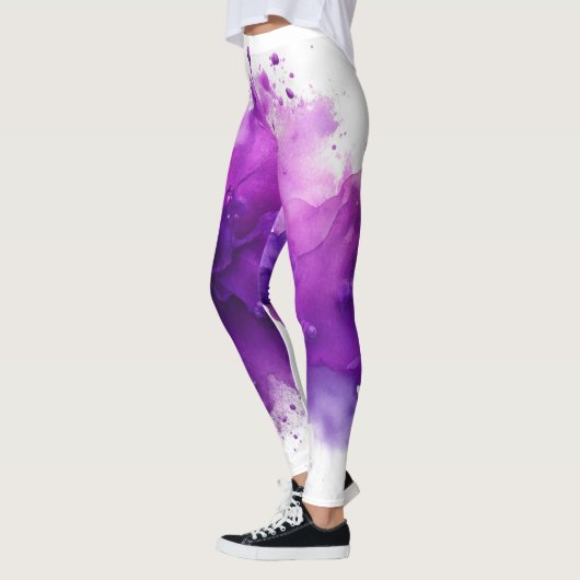 Lila Splash Leggings (Links)