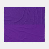 Lila Split Glitzer Fleece Blanket - Anpassbar (Vorderseite (Horizontal))