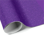 Lila Split Glitzer & Matte Gift Wrap - Anpassen Geschenkpapier (Rolleneckpunkt)