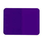 Lila Split Matte & Glitzer Magnet - Anpassbar (Horizontal)