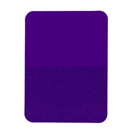 Lila Split Matte & Glitzer Magnet - Anpassbar (Vertikal)