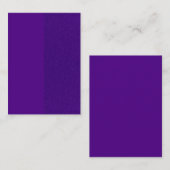 Lila Split Noise Business Card - Individuell anpas Visitenkarte (Vorne/Hinten)