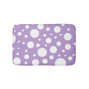 Lila Spots Badematte