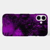 Lila Spray Paint Effect iPhone 16 Fall Case-Mate iPhone Hülle (Rückseite (Horizontal))