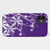 Lila Spring Flowers iPhone 5 Hard Case (Rückseite (Horizontal))