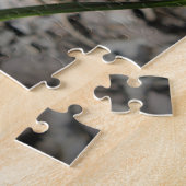 Lila Springtime und Gelbe Crocus Blume Foto J Puzzle (Seite)