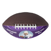Lila Sprint von Custom Football (Vorderseite)