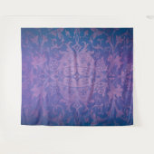 Lila Spuk Halloween House Foto Background Prop Wandteppich (Vorderseite (Horizontal))