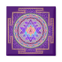 Lila Sri Yantra Magnet