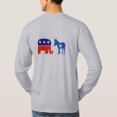 LILA STAAT NEBRASKA T-Shirt (Rückseite)