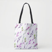 Lila Stamm und Foliage Tasche (Vorderseite)
